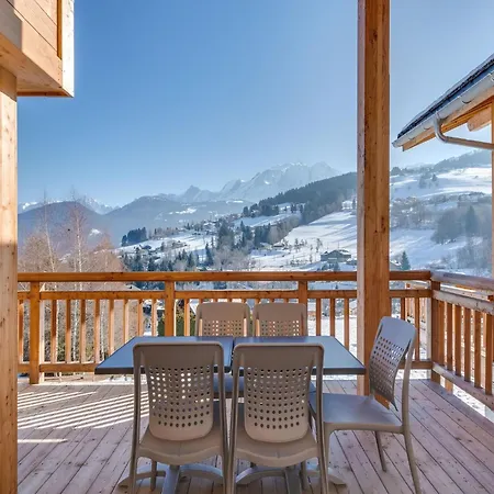 In With Mont Blanc Views Διαμέρισμα Combloux